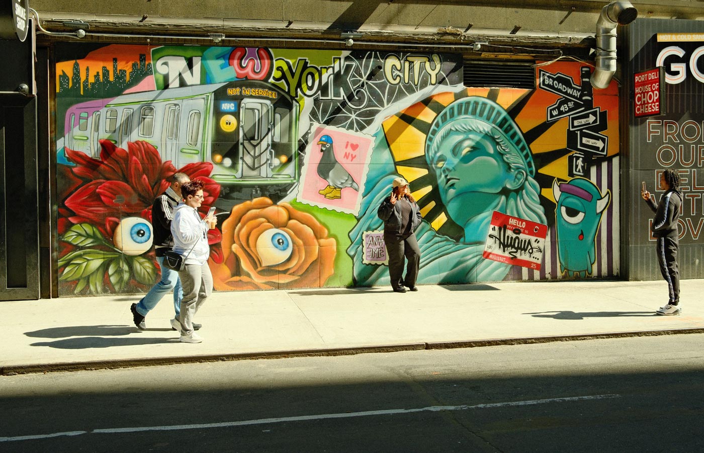 Wheatpasting location scouting and placement in Philadelphia